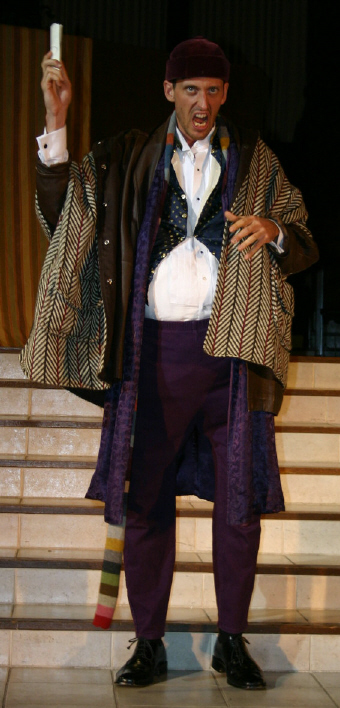 Matthew Acuff as Coppelius in Les contes d'Hoffmann