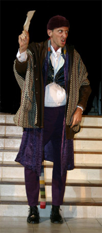Matthew Acuff as Coppelius in The Tales of Hoffmann